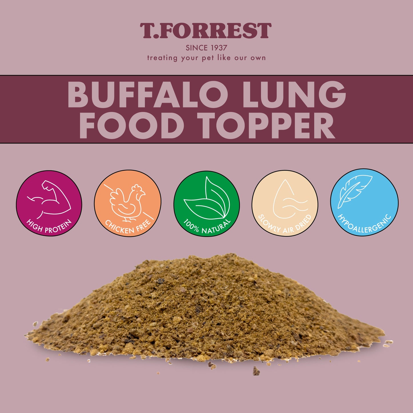 Buffalo Lung Food topper health benefits