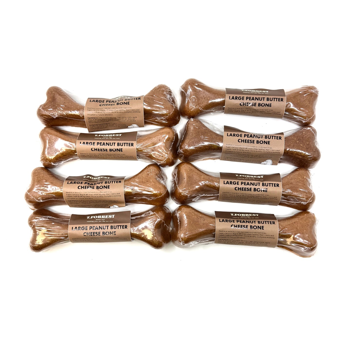 Large peanut butter cheese bones retail
