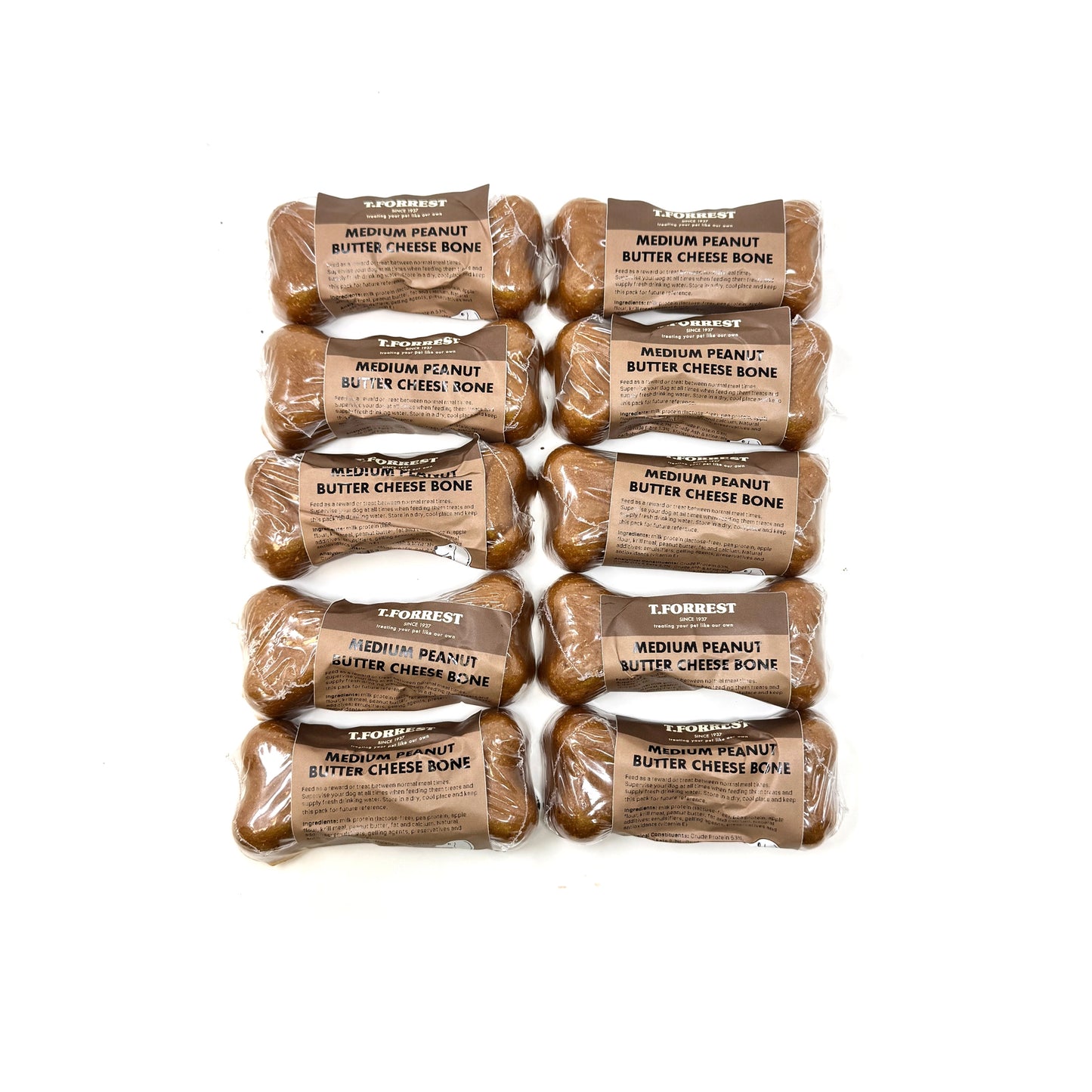 Medium peanut cheese bones retail