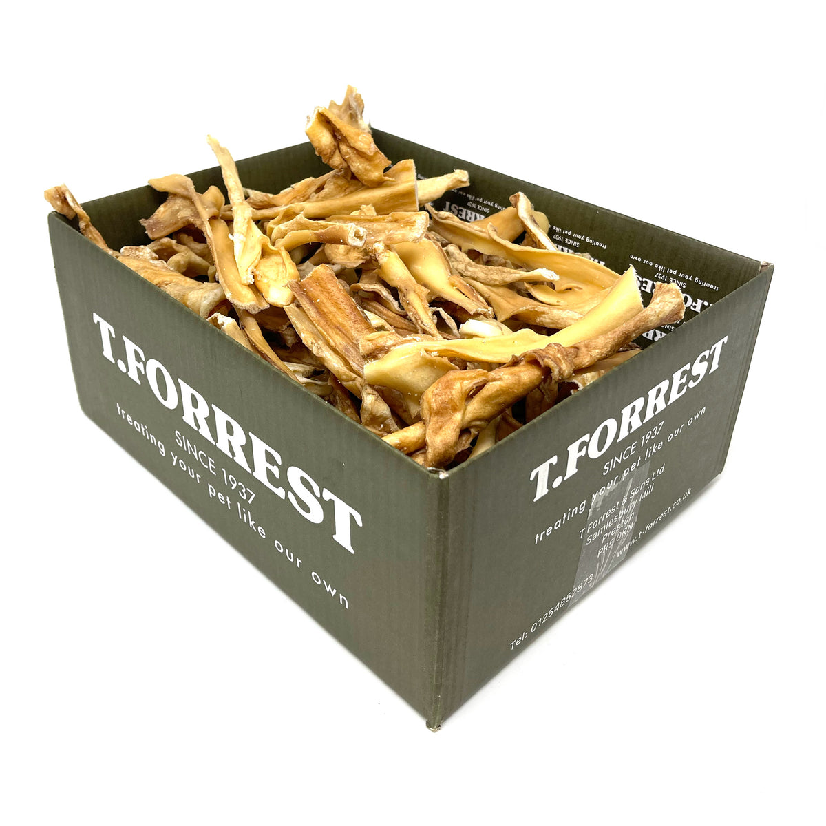 chewy lamb sticks for dogs in a box
