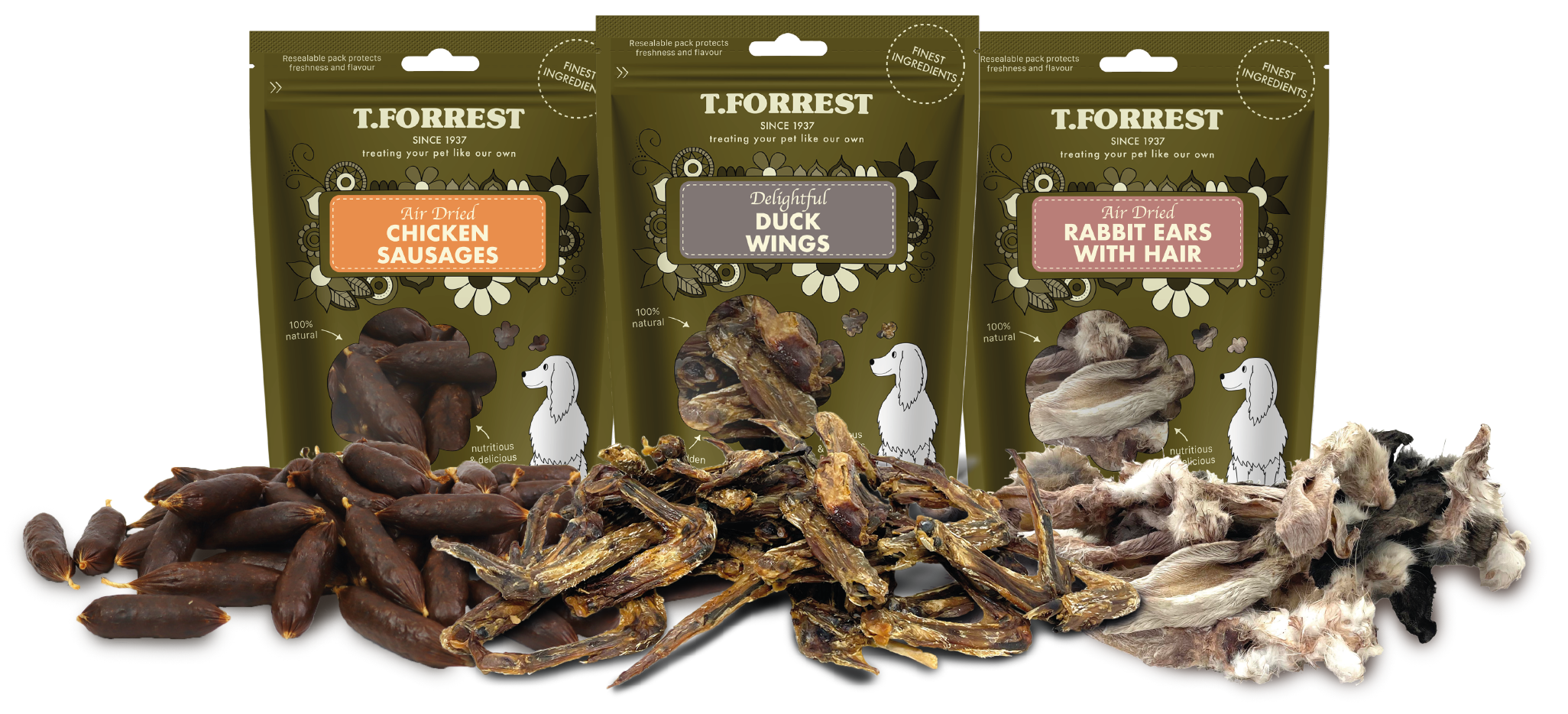 T.Forrest Trade: Natural Dog Treats | Wholesale Prices – T Forrest Trade