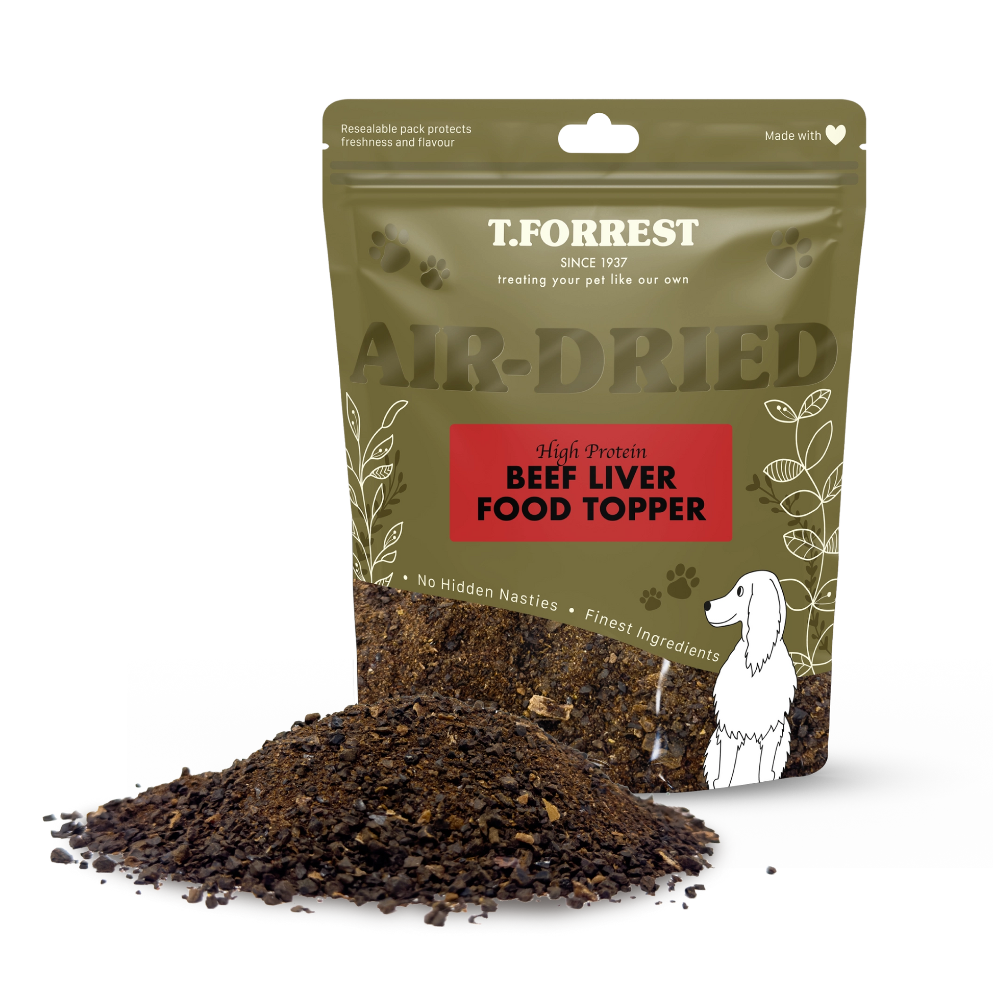 Beef Liver Food Topper | Wholesale Dog Treats – T Forrest Trade