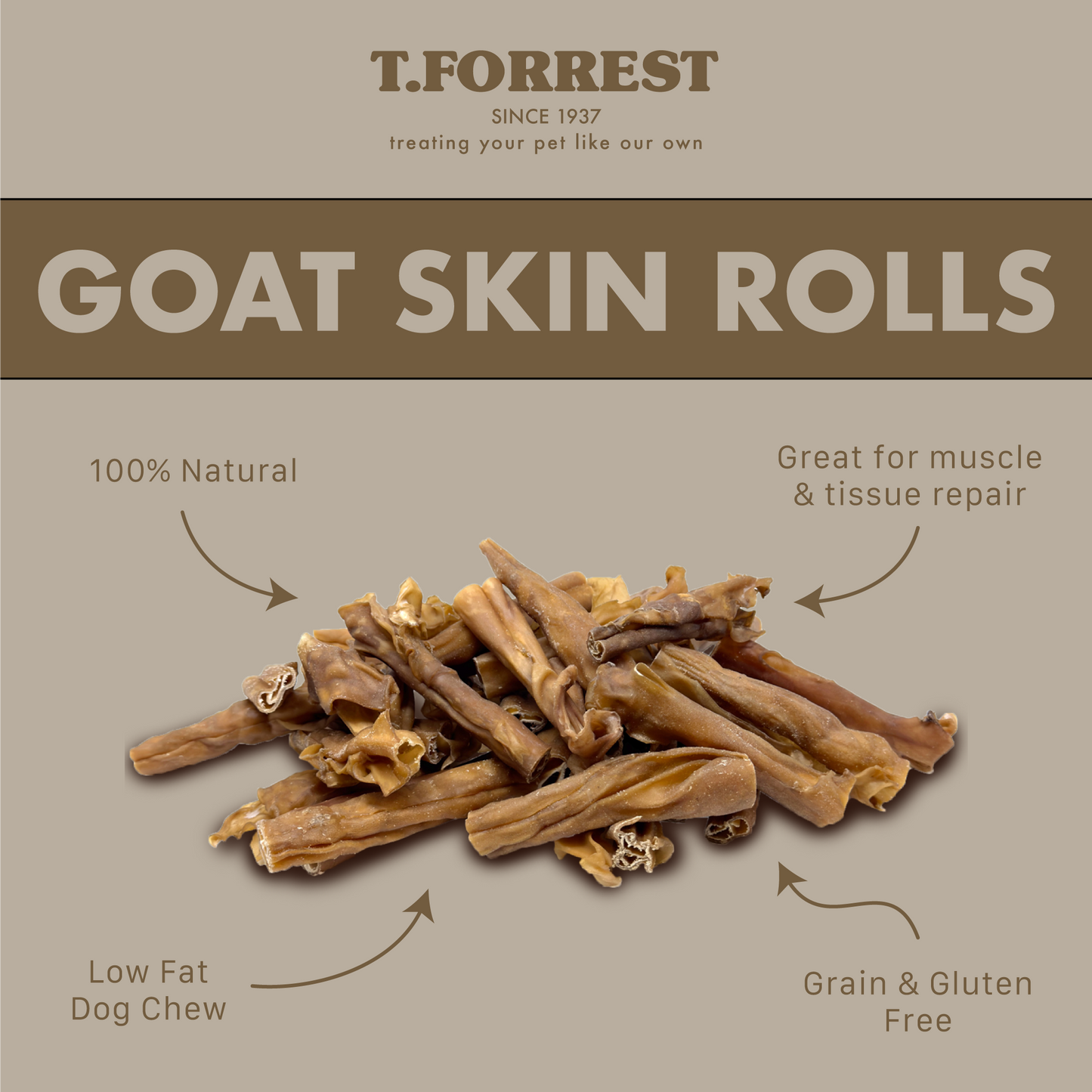 Benefits of goat dog treats