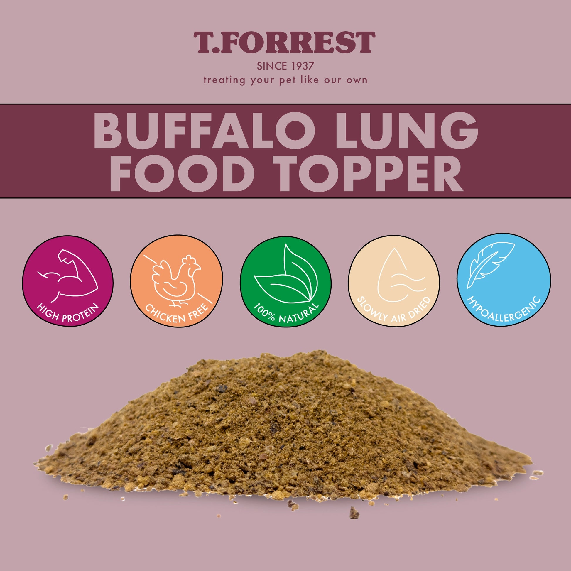 Buffalo Lung Food topper health benefits