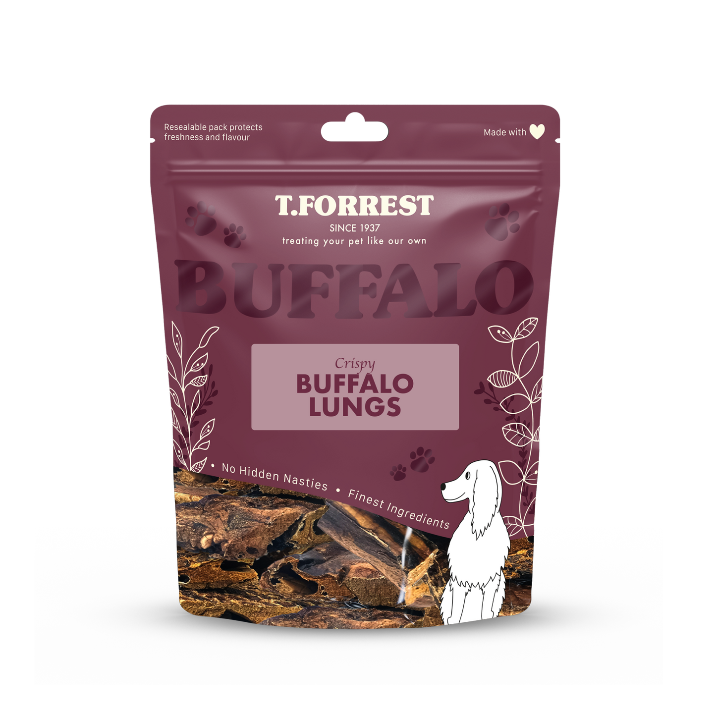 Buffalo Lung dog treats