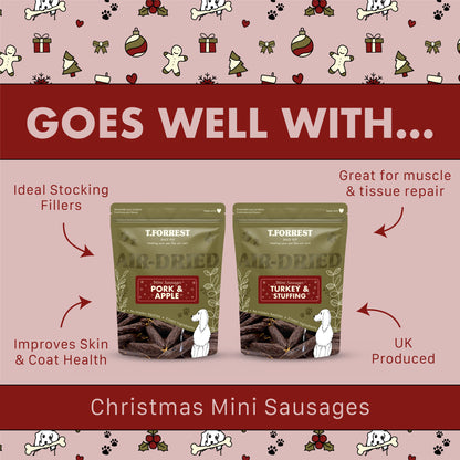 Christmas Mini Sausage goes well with filled bones