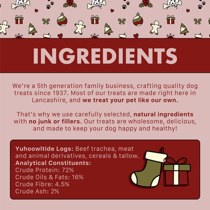 Christmas Yule Log Ingredients