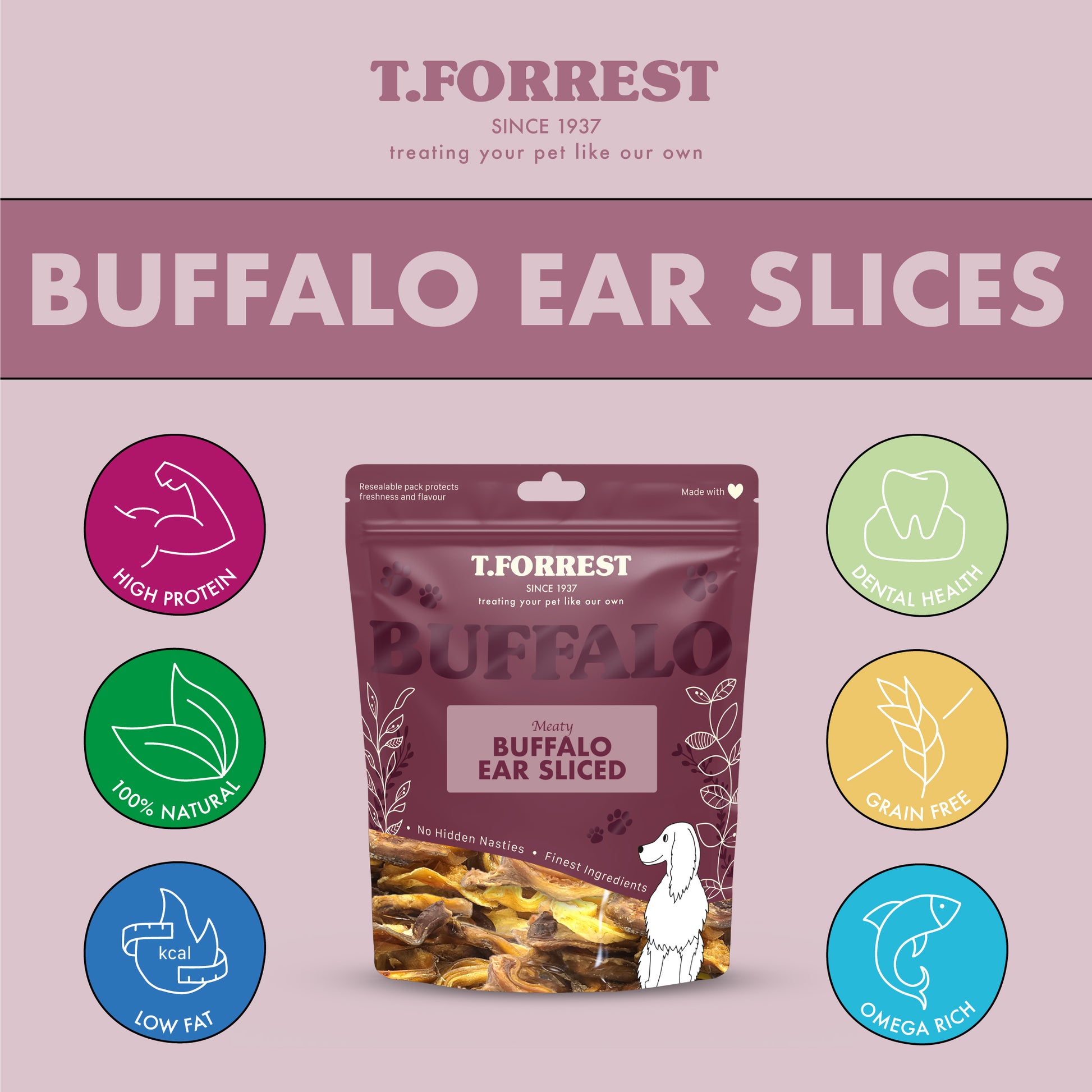 Benefits of Buffalo Ear Slices