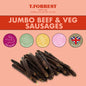 Jumbo beef and veg sausages for dogs wholesale