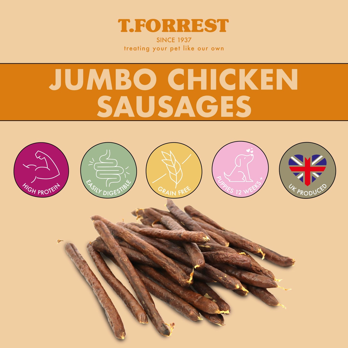 Health Benefits of Jumbo Chicken Sausages