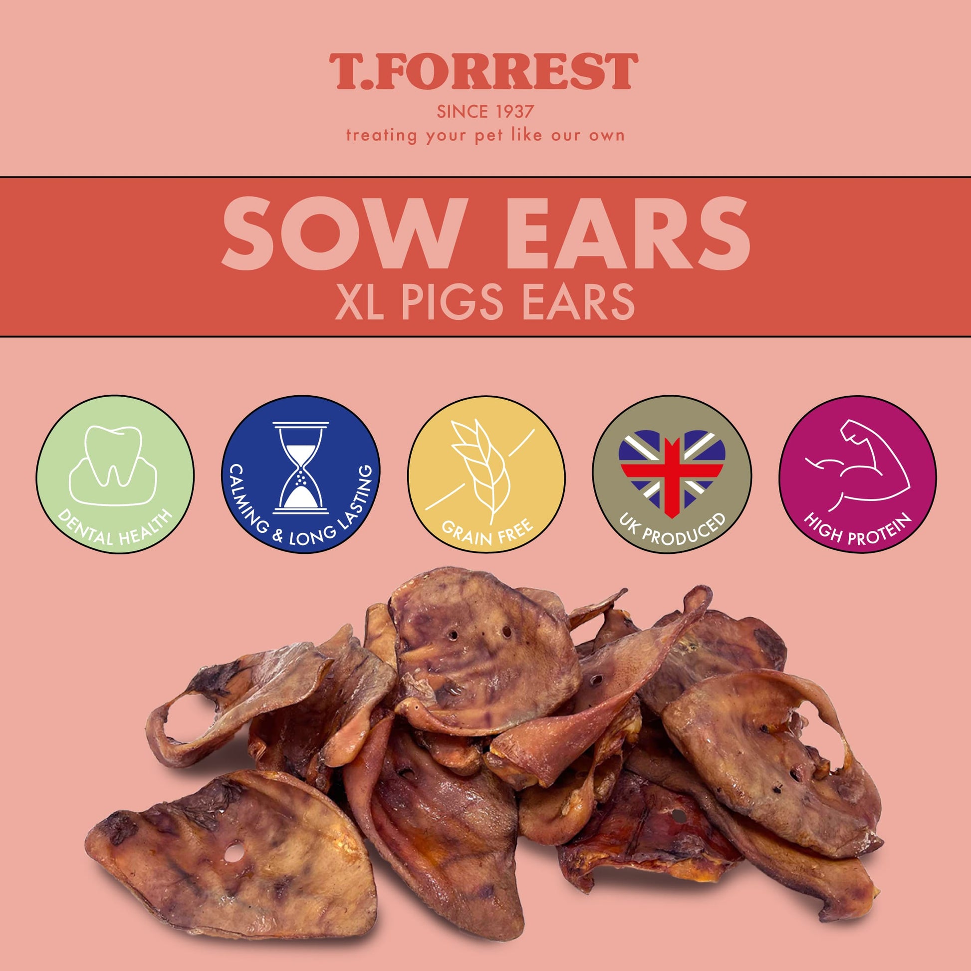 Health benefits of sows ears for dogs