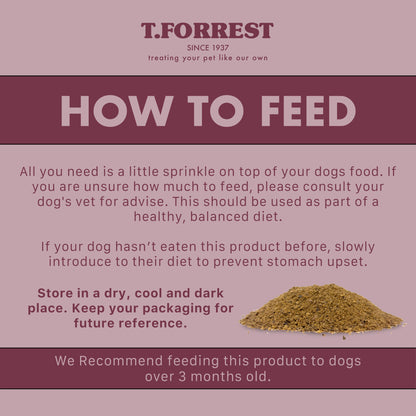 How to Feed buffalo lung food topper