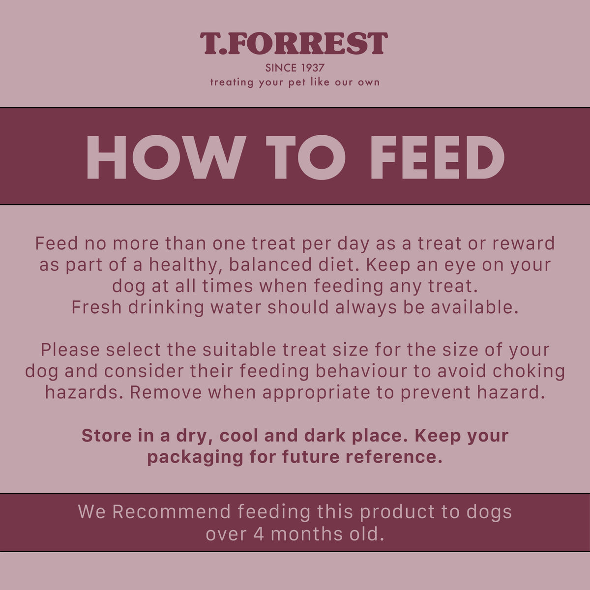 How to feed dog Buffalo Filled Horn Sections