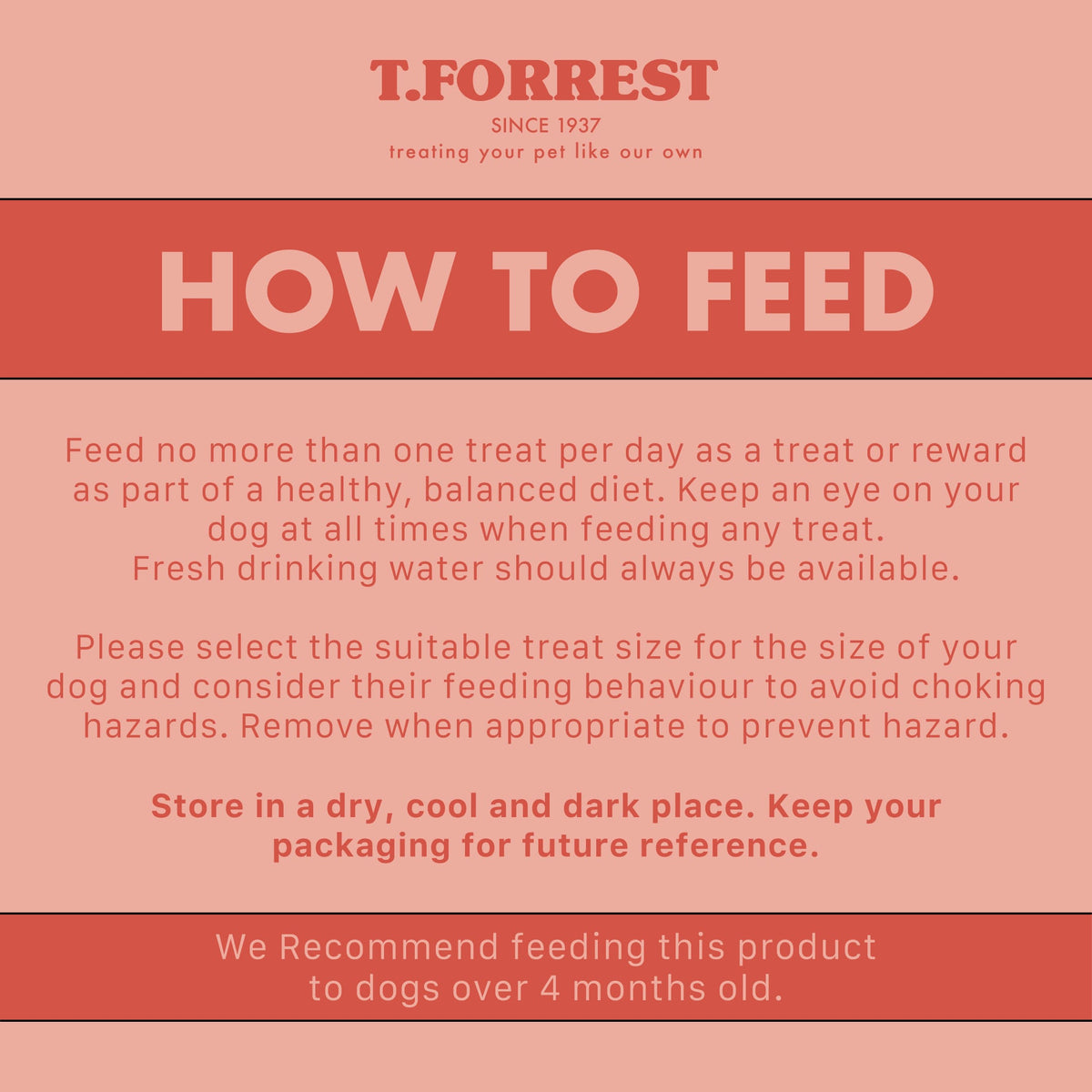 T Forrest how to feed pig snouts to your dog