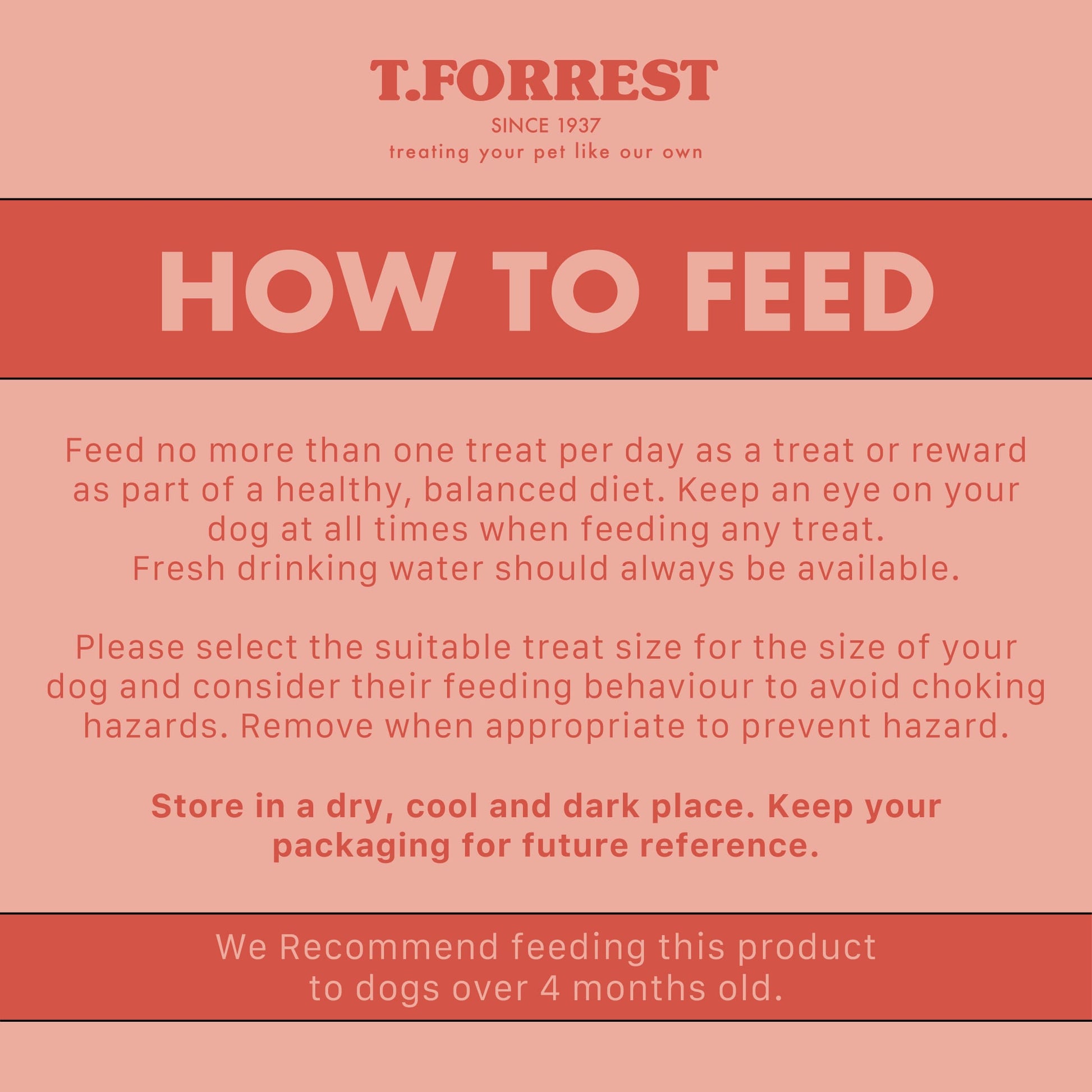 T Forrest how to feed pig snouts to your dog