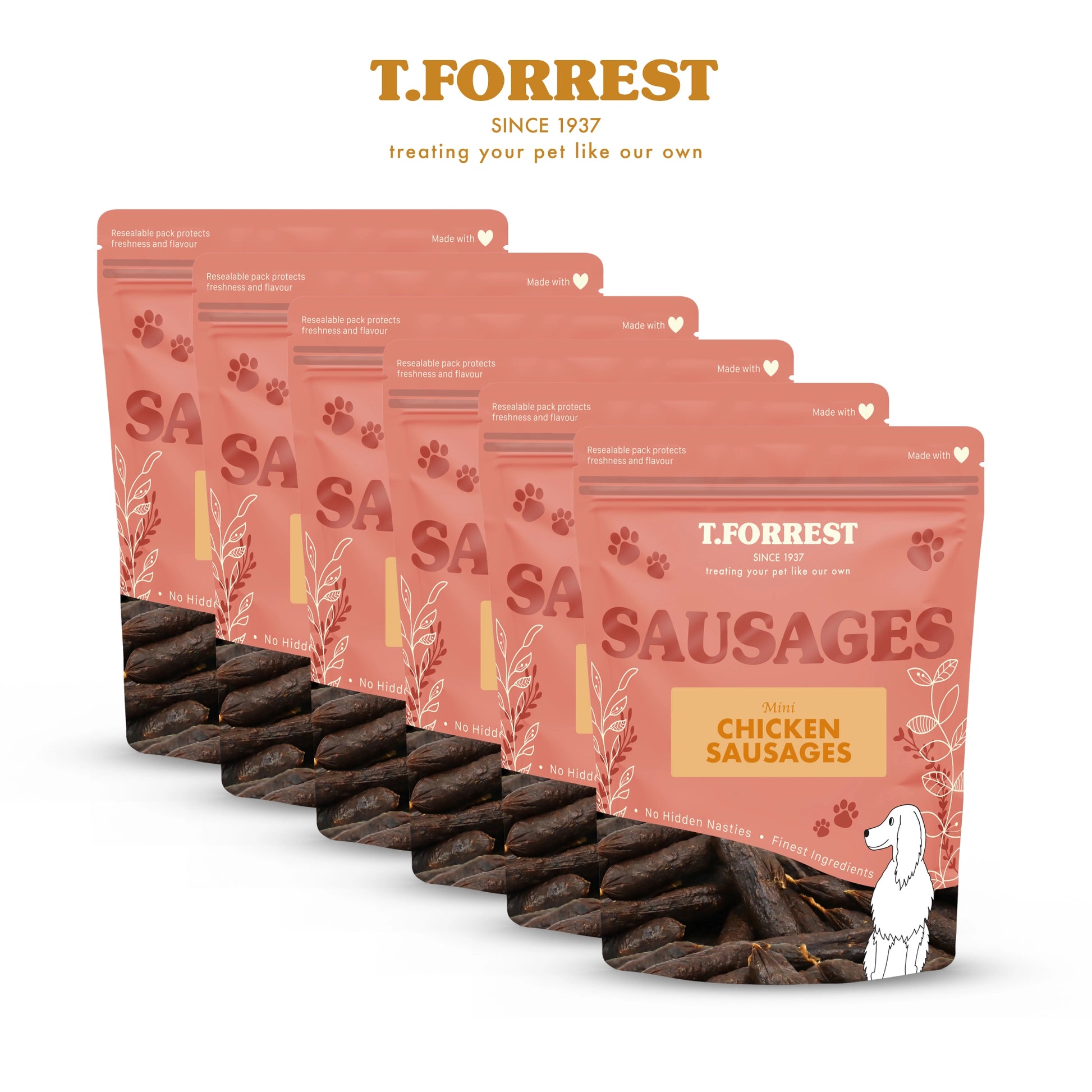 Mini Sausages For Dogs Retail Bulk Boxes 100 Natural T Forrest mini-sausages-for-dogs-retail-bulk-boxes-100-natural-t-forrest