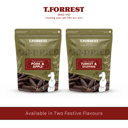 T Forrest Christmas sausages
