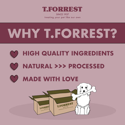 Why choose t forrest buffalo dog treats
