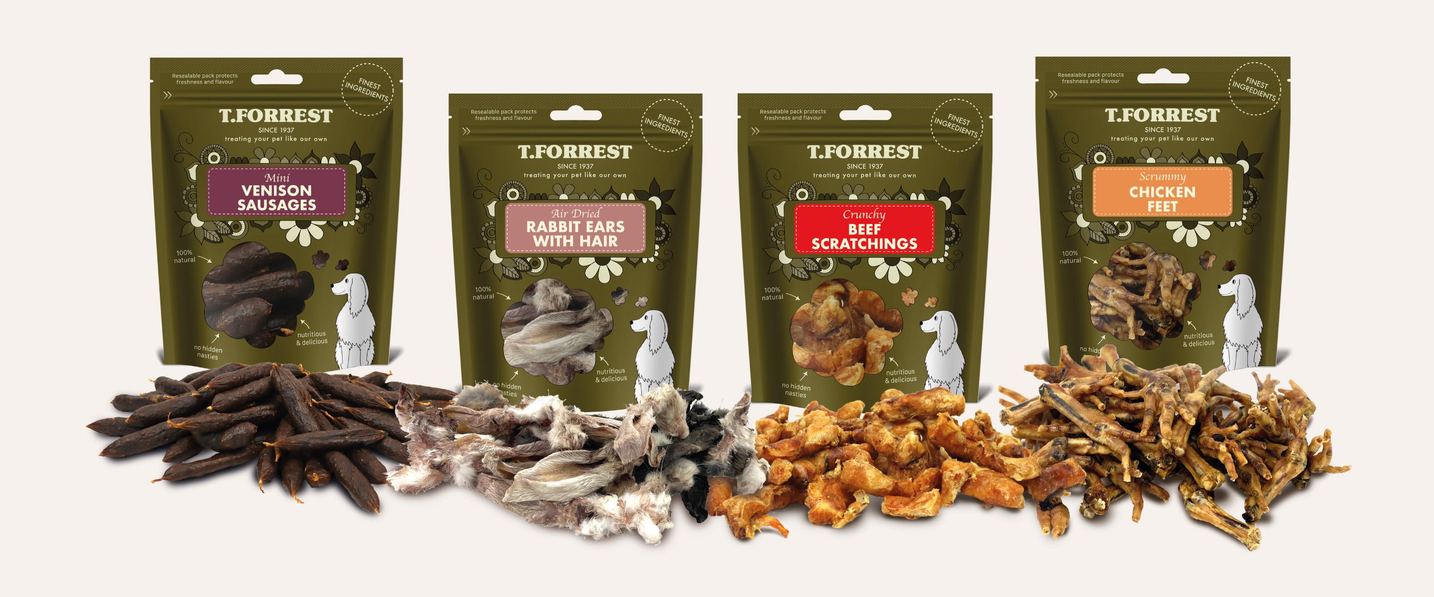 t forrest natural dog treats